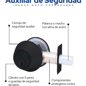 Cerradura Auxiliar De Seguridad